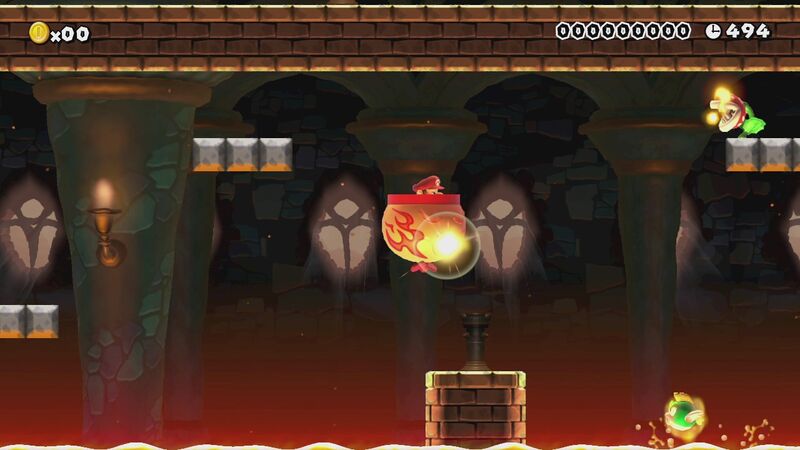 File:Super Mario Maker - Screenshot - NSMBU Castle - Fire Koopa Clown Car 02.jpg