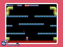 The microgame Mario Bros. in WarioWare Gold