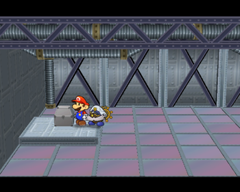 Last treasure chest in X-Naut Fortress of Paper Mario: The Thousand-Year Door.