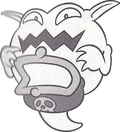 The ghost from Wario Land: Super Mario Land 3.