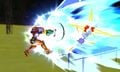 The Zero Laser in Super Smash Bros. for Nintendo 3DS