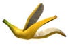A Banana Peel as it appears in Super Smash Bros. Brawl.