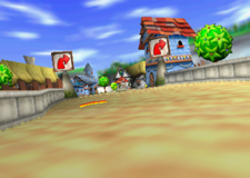 Greenwood Village, from Diddy Kong Racing.