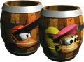 Diddy & Dixie Barrels