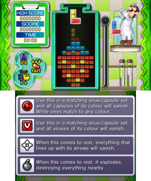 Advanced Stage 17 of Miracle Cure Laboratory in Dr. Mario: Miracle Cure