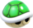 Artwork of a Green Shell, from Super Mario 3D World.