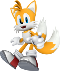 Artwork of Tails from Mario & Sonic at the Rio 2016 Olympic Games