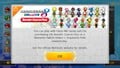 Pop-up message for players who do not have access to the Booster Course Pass (selecting the DLC Mii racing suits)