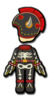 Dry Bowser Mii racing suit from Mario Kart 8 Deluxe