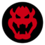 Bowser emblem from Mario Kart 8