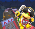 The course icon of the T variant with Bowser Jr. (Pirate)
