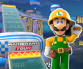 The course icon of the R/T variant with Builder Luigi
