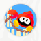 A sticker in Mario Kart World