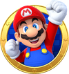 Artwork of Mario in Mario Party: Star Rush