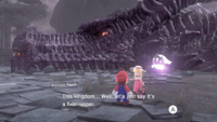 The location of a Power Moon in Super Mario Odyssey