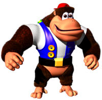 Chunky Kong spirit from Super Smash Bros. Ultimate.