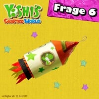 The thumbnail for question 6 of Yoshi's Crafted World: Das Quiz.