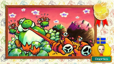 Art Academy SketchPad takes on Yoshi image