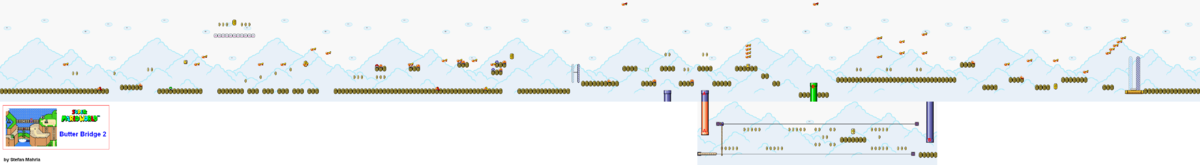 File:Butterbridge2map.png - Super Mario Wiki, the Mario encyclopedia