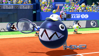 Chain Chomp as he appears in Mario Tennis Aces