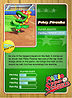 Level 1 Petey Piranha card from the Mario Super Sluggers card game