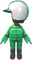 The Green Mii Racing Suit from Mario Kart Tour
