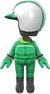 The Green Mii Racing Suit from Mario Kart Tour