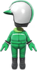 Green Mii Racing Suit