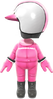 Pink Mii Racing Suit