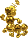 Wiggler (Gold) from Mario Kart Tour