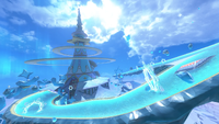 Starview Peak in Mario Kart World