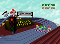 The introduction to the first course in Mario Party