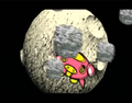 Meteorites hitting Orbulon's UFO