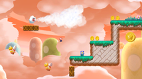 Thumbnail of Big Air at Sundown in New Super Mario Bros. U