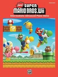 New Super Mario Bros. Wii: Intermediate–Advanced Piano Solos cover