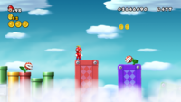 World 7-1 in New Super Mario Bros. Wii