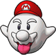 Sprite of Boo Mario, from Puzzle & Dragons: Super Mario Bros. Edition.
