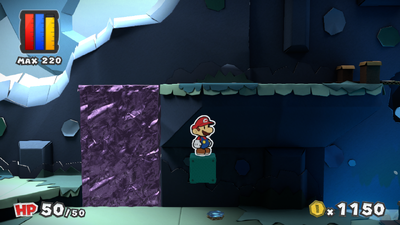 Location of the 3rd hidden block in Paper Mario: Color Splash, not revealed.