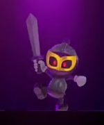 Screenshot of a Kenshi Dūke from Princess Peach: Showtime!