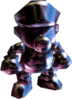 Render of Metal Mario from the Super Mario 3D All-Stars version of Super Mario 64