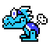 Sprite of the icon for a Zappa Mechakoopa in the Super Mario Bros. 3 style of Super Mario Maker 2. It appears in the user-interface for editing mode.