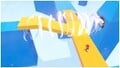 Screenshot of wind blowing sideways in Super Mario Odyssey