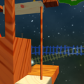 Screenshot of a pole from Super Mario Sunshine.