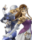 Character select preview from Super Smash Bros. Brawl