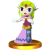 Toon Zelda, from Super Smash Bros. for Nintendo 3DS.