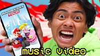 Thumbnail of the music video for "I Love Mario Kart Tour"