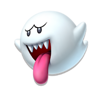 Artwork of Boo, from Mario Portal