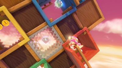 Check out Toadette as she tracks treasure! image
