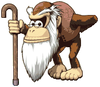 Cranky Kong in Donkey Konga 3: Tabehōdai! Haru Mogitate 50 Kyoku