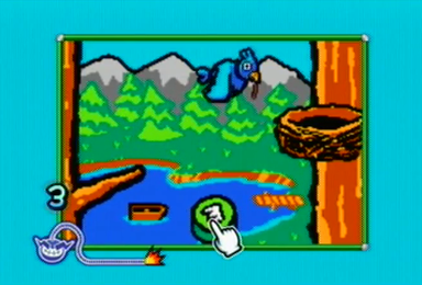 The microgame Fly Home! from WarioWare: D.I.Y. Showcase